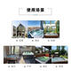 溥畔别墅户外冲浪按摩浴缸智能恒温加热庭院嵌入式温泉民宿酒店大泡池 WS-693 2150x2150x900mm 8