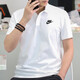 Nike (Nike) POLO CAMISA HOMBRA 25 Nuevas ropa deportiva de ropa deportiva ropa de fitness de algodón sólido Camiseta transpirable FN3895-100 L