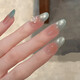 
Summer Gradient Ins Glass Bead Cat Eye Hand Wearing Armor High-level Three-dimensional Butterfly Gentle Whitening Manicure Patch Summer Butterfly (Short Oval about 17mm) 1 piece S (regular hand/hand is not big or small/first try)