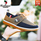 
Camel spring and summer beef tendon sole old Beijing cloth shoes for men's breathable non-slip wear-resistant work shoes casual shoes canvas shoes dad shoes 878 blue - Camel official brand official website flagship 39