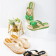 2025 hot summer slippers for women casual and versatile thick-soled small fragrance style anti-odor style ins lightweight one-fold flip-flops 867+4 beige 36 [only one size smaller]
