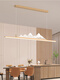 Other new Chinese restaurant bar chandeliers Chinese style one-line long Zen art mountain tea room tea table eye protection lamp imported Prichi chip eye protection light source 9711