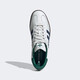 Chaussures adidas pour femmes 2025 Spring Nouvelles chaussures T-Toe Retro Genius Shoes Vl Court 3.0 Sports Chaussures IH4882 / White / Green / Dark Blue 36.5