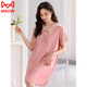 Cat Man (Miiow) Camiseta de seda de hielo de alta gama para mujeres en verano SEXY SEXY 2025 NUEVO SUMMER MATERNA IMITACIÓN DE PAJAMAS DE Seda DF9928 M [Sugerir 80-100Jin [Jin equivale a 0.5 kg]]]