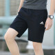 阿迪达斯 （adidas）短裤男2025夏季新款透气梭织速干五分裤IC9392 IC9756/针织 M 135-155斤