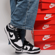 Nike (Nike) Panda Chaussures Dunk Black and White Low Top Top pour hommes et femmes Chaussures de planche Sports et décontracté DD1391 DD1503 DD1503-101 Spot féminin, faux et trois.
