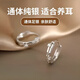 RSON earrings for women new style irregular zircon 999 pure silver earrings niche new ear buckles fashion earrings earrings 999 sterling silver-two-star flash diamond earrings pair