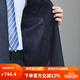 Hongdu wool jacket men's business formal wear lapel classic Tibetan blue work men's jacket Navy blue JT6218-1 XL (180/96A)