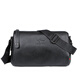 
Goldlion leather men's shoulder bag large capacity postage bag simple and fashionable cylindrical bag new casual cross-border business bag black large size 1391