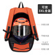Albers motorcycle riding backpack helmet bag full-face helmet backpack water-repellent Xiaguang Orange-upgraded version enlarged