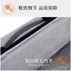 Yaying laptop bag portable 16-inch briefcase water-repellent business shoulder cross-body backpack gray 16 inches