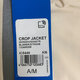 Adidas Clover Jacket Women's Spring y Autumn New Fitness Sportswear Stand Collar a prueba de viento Casta Casta IC5446 IC5446 S