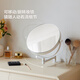 Lin's Home Dressing Table Master Bedroom Small Apartment Dressing Table Mirror Integrated Cream Style Narrow Drawer Cabinet Storage Cabinet Roman Series UN9C E0 Main Material | Milky White | 0.6m Dressing Table