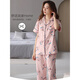 
Catman (MiiOW) pure cotton pajamas for women summer short-sleeved cropped pants cardigan style mother large-size casual home clothing women's 2025 new style lotus purple NXF-9898 women's cardigan short-sleeved M [suggested 80--100Jin [Jin equals 0.5 kg]]