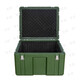 Junlan rotational molding box 600*500*400mm rotational molding box portable equipment box supply box precision instrument box airdrop box military green equipment box JL-GSX003