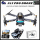 Potensic UAV Obstacle Avoidance UAV Folding Remote Control Plane HD Aerial Photography Quadcopter A15 PRO Brushless Motor + Optical Flow Hover + 360 Comprehensive
