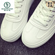 
Woodpecker versatile white shoes men's shoes ins couple trendy shoes boys white board shoes 2025 summer new casual white shoes 9920 white 45 men's style