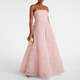 
REBECCA VALLANCE Strapless Tulle Dress P01078332 Pink 2XL XXL