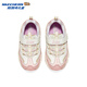 Skechers Children's Spring and Autumn Baby Retro Dad Shoes Fashion Trend Girls Light Sports Shoes 319028N Pink/Yellow/PKYL 25