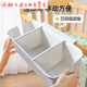 Cuna Almacenamiento colgante Cesta colgando pañales Pañales de almacenamiento Bolsa de almacenamiento Cama colgante de la cama colgante Caja de almacenamiento Caja de almacenamiento Blanco [Ajustable paralelo]