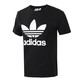 阿迪达斯 （adidas）女装运动套装 三叶草时尚休闲服短袖T恤衫宽松透气休闲短裤两件套 IR9533+JE1309 S