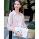
Baitu betu women's clothing 2025 summer new shirt French temperament lace lace shirt top women 2507T65 light pink M