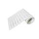 Dinthin DS-XLBQ1276 Étiquette de câble 12 mm76 mm + 30 mm blanc 400 pièces / rouleau