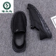 Pájaros carpinteros viejos zapatos de tela de beijing para hombres de moda versátiles versátiles zapatos de lona perezoso zapatos casuales perezosos transpirables zapatos de moda YS9901 beige 42