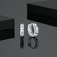 Chao Acer diamond platinum earrings for women, platinum earrings, light luxury, high-end, birthday gift for girlfriend, priced at 300 yuan, 2.75g, one pair