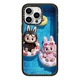 Japanese and Korean ins style niche magnetic absorption suitable for iPhone Apple 12promax mobile phone case 14promax/13pro/ 2CASE-[CS#15686 Sleeping Rabubo]- iPhone 16 Pro Max