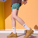 Nike (NIKE) official AIR FORCE 1 Women's Air Force No. 1 Sports Shoes Glue Sole FZ7372 200 Linen/Wheat Yellow/Rubber Light Brown/Black/Team Gold 38.5