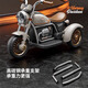 Bebel children's electric bike motorcycle 1-3-6-8 year old children can sit on a baby remote control car for boys and girls birthday gifts, full of brown [dual drive 12V4 battery + remote control]