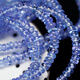 Tanzanite loose beads imported from India Technology Dinghao glossy abacus beads DIY jewelry half No. 338 diameter 1.7-3.2mm about half price 2