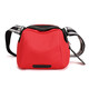Nuevo bolso de hombro a la moda de nylon femenino moderno bolso móvil de concha de color móvil versátiles de gran capacidad mini negro