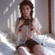
Love lingerie women jk uniform pure and cute campus small breasts look big sexy clothing gray grid jk uniform + 9756 net clothes average size recommended 80-125 Jin [Jin equals 0.5 kg]