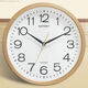 
Weirong Jinzhongbao brand wall clock modern living room simple clock fashionable creative clock round golden wall clock 3883 matte black diameter 34 cm 1 inch