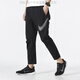 Nike (Nike) Ice Seide Schnell trocknende Jogginghosen Männer, die sich verjüngte kleine Fuß-Casos-Hosen dünne atmungsaktive Laufhosen Schwarz/DM6627-010 M120-130JIN [Jin entspricht 0,5 kg]