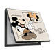 Shantoulin Village Mickey Electric Mess Box Dekoration Malerei Hängende Malerei Blockieranpassungsschalter Hauptschalter Mural Schwaches Elektrobox Abdeckung hässlicher Artefaktverteilungsbox JH694-Keuchen Mickey J Sty