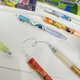MPPMCK Party Blind Box Pen Internet Célébrité de haute valeur INS GAME 2D Péripheral Cartoon mignon Question à séchage rapide Brush Pen St Tip Smooth 0.5 Black Student Examination Stationery mélangé avec 6 pièces X-6189 Naruto Blind Box Pen 0,5 mm x autre / autre