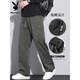 Playboy; PLAYBOY American Trendy Brand Work Pants Pantalones de paracaidista heterosexuales de los hombres 2025 Summer delgada Sports Charners informes 9856-Militar Green 2xl [Merk] 150 ~ 165Jin [Jin equivale a 0.5 kg]