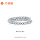 Liuguifu Jewelry Platinum Ring Starlight PT950 Platinum Ring for Women PT0100131-9# 1.05g