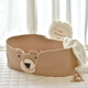 
Sweet Miaomiao baby carry basket portable safe sleeping basket baby carry basket newborn discharge basket foldable mobile sleeping basket khaki bear baby basket [without mat] 0-6 months available 70*40*25 cm/load bearing 25 cm Jin [Jin equals 0.5 kg]