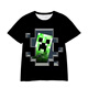 Bestimmte kirschartige 3D-gedruckte T-Shirt-Kurzärmer-grenzüberschreitende Kinderkleidung Cartoon gedrucktes Casual Tops Aktivitätsmodell 1105 xxs Kindercode 120