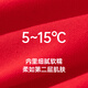 
Top Guaguagua autumn clothes and autumn pants men pure cotton underwear couple suit ZY12001 Chinese red men (round neck) 190