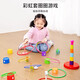 夜市摆摊套圈圈玩具地摊套圈环塑料圈儿童套圈小孩奖品礼物货源 塑料圈-内径15厘米-1个（散装）
