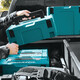 MAKITA tool box combination box large car storage box tool box plastic carrying box No. 3 quick connection box 199854-1
