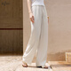 Eifli (eifini) eifli bingsi yamamoto pantalon pour les femmes 2025 printemps et été de style mince des gens qui portent des pantalons décontractés de lazy largement lâches en lin 80-105jin [Jin est égal à 0,5 kg]