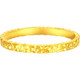China Gold (CHINA GOLD) gold ring pure gold 999 broken gold ring women's zodiac year New Year's Eve gift for girls Valentine's Day gift circle number 12/about 1g