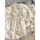 Arctic Velvet 2025 Новая Hellokitty Pure Cotton Make Pajama для женщин весной и летним милой набор с трех частями с тремя частями yunduo Cotton-9902# Star KT Cat Set M [Предлагается 75-100JIN [Jin Equals 0,5 кг]]]]