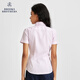 Brooksbrothers [Facile à prendre en charge] la chemise à manches courtes du coton SUPMA
